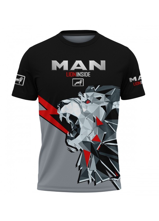 Férfi póló Man 119.53, rövid ujjú, sokszínű