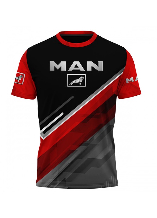 Férfi póló Man 119.55, rövid ujjú, sokszínű