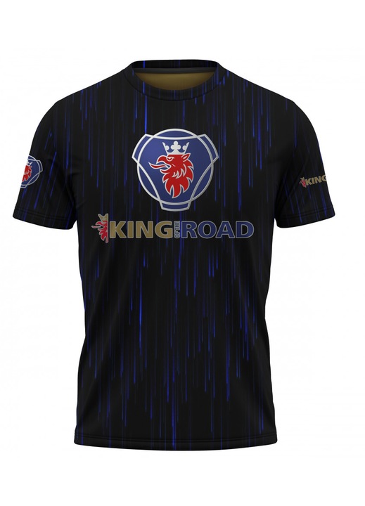 Férfi póló Scania 119.58, rövid ujjú, több színű