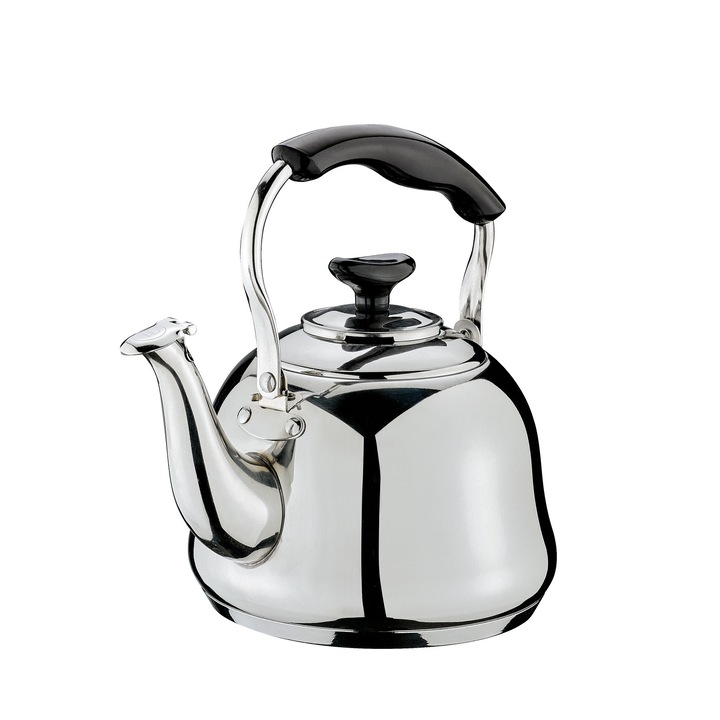 Cilio teáskanna síppal, 1,0 l, 14,5x19 cm, rozsdamentes acél, műanyag fogantyúval