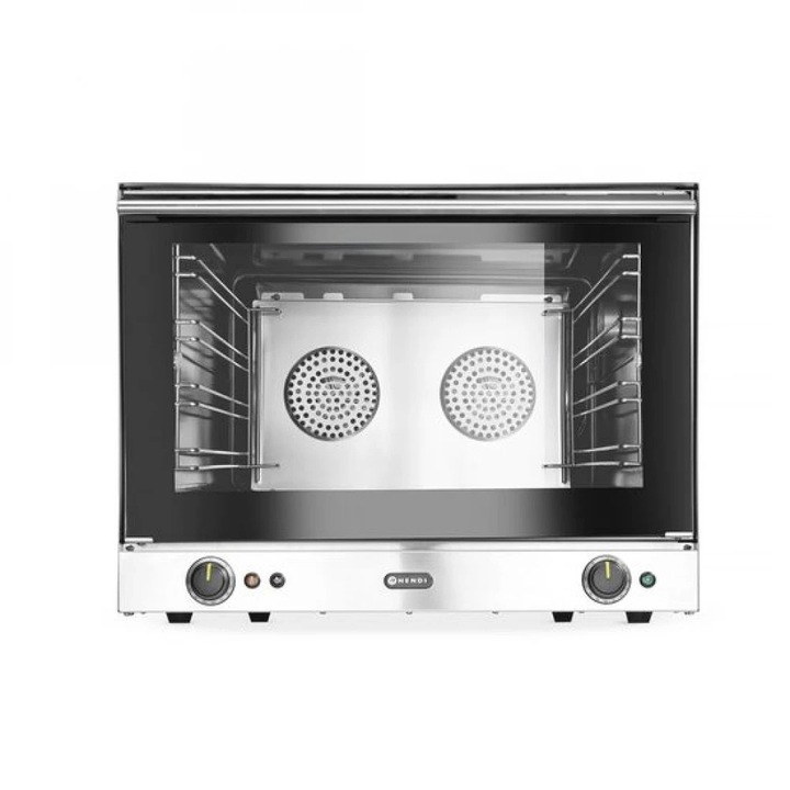 Hendi H100S konvekciós és párásító sütő, HENDI, GN 1/1, 230V/3500W, 699x608x(H)550mm