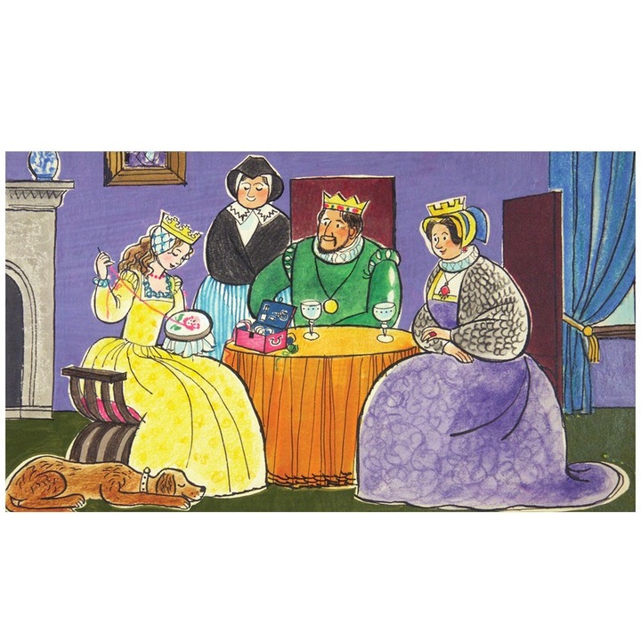 Diapozitive Disney: Scufita Rosie, limba maghiară, ilustratii F. Gyorffy Anna
