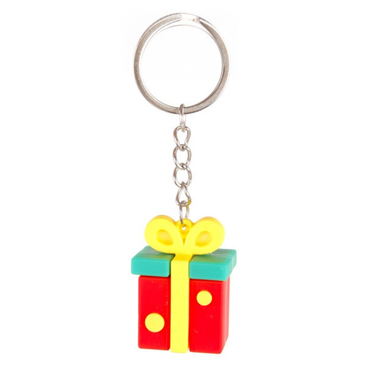 Breloc de Crăciun, multicolor, figurine variate, plastic