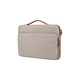 Geanta laptop 13.3 inch, khaki, rezistenta la socuri, pentru afaceri
