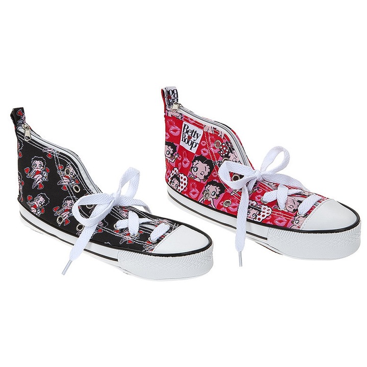 Penar Betty Boop, tenisi, rosu/negru, set