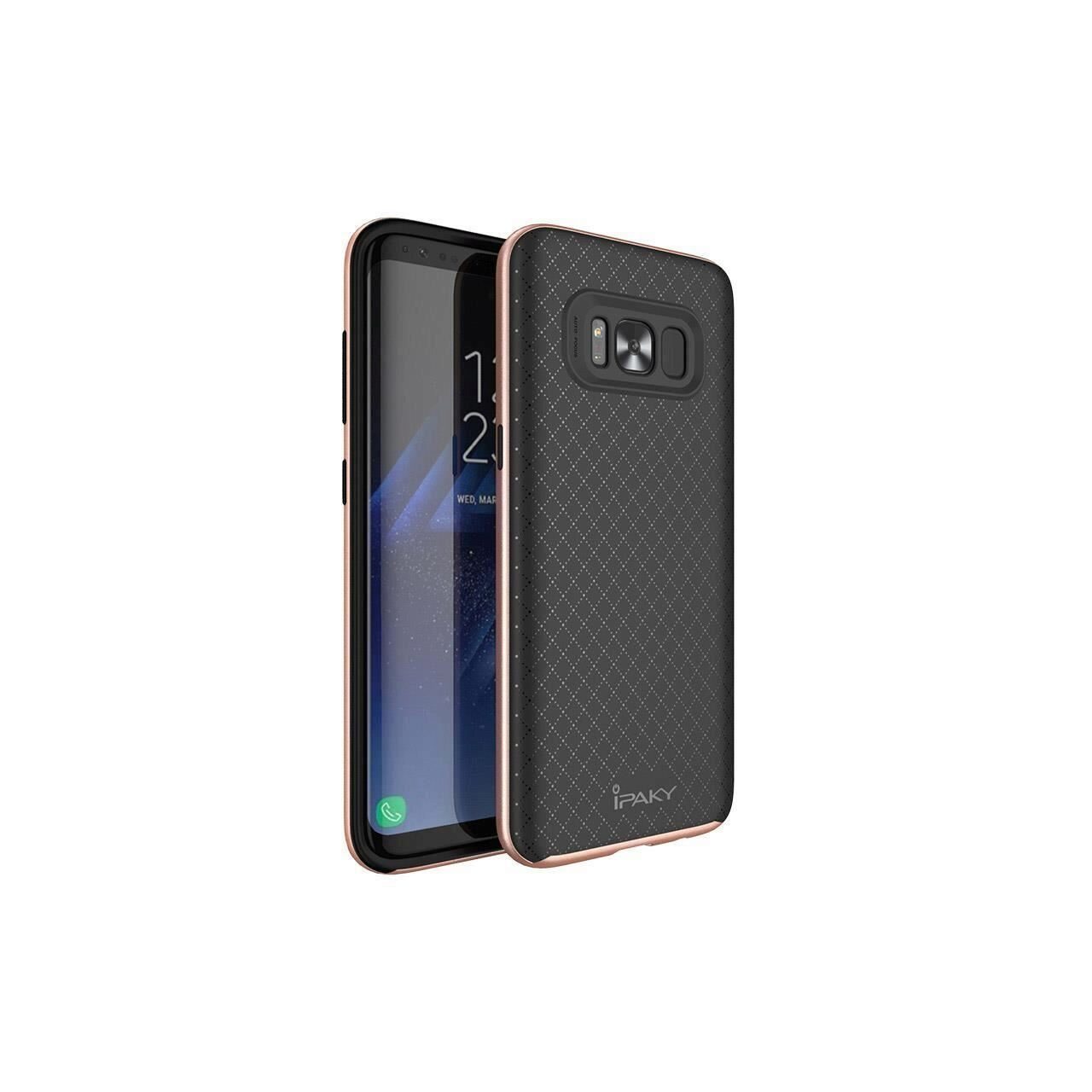 Husa Ipaky Bumblebee Neagru cu Auriu Roze Pentru Samsung Galaxy S8 Plus G955