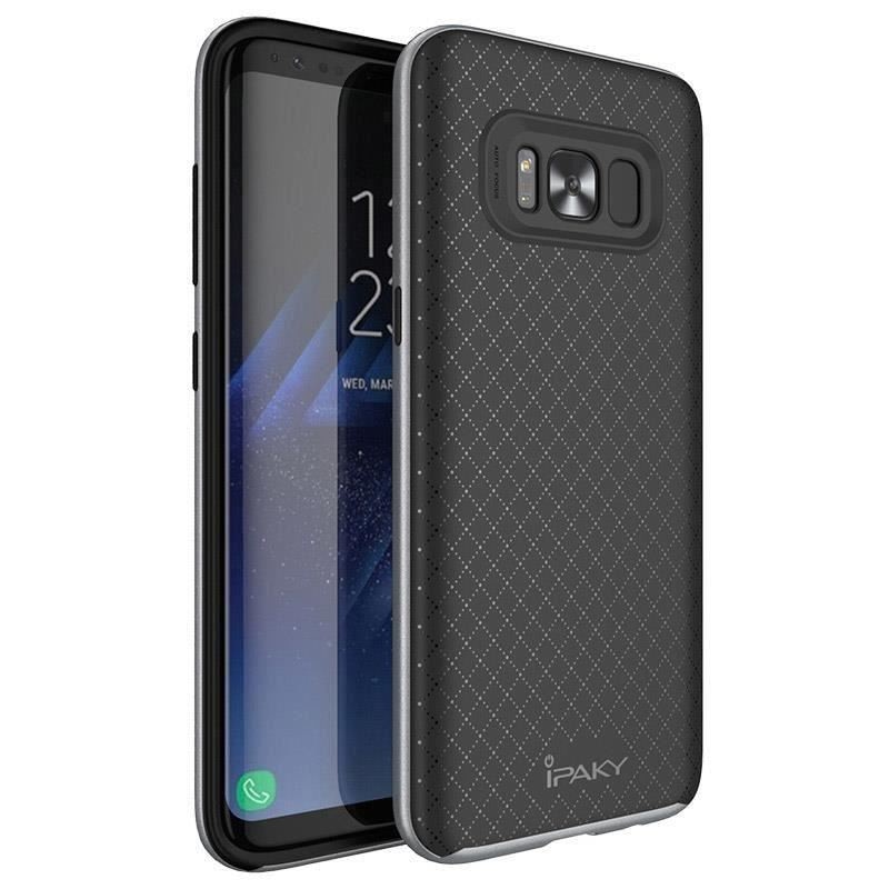 Husa Ipaky Bumblebee Neagru cu Gri Pentru Samsung Galaxy S8 Plus G955
