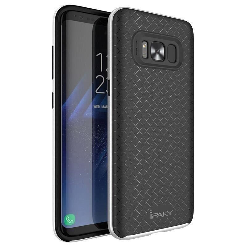 Husa Ipaky Bumblebee Neagru cu Argintiu Pentru Samsung Galaxy S8 Plus G955