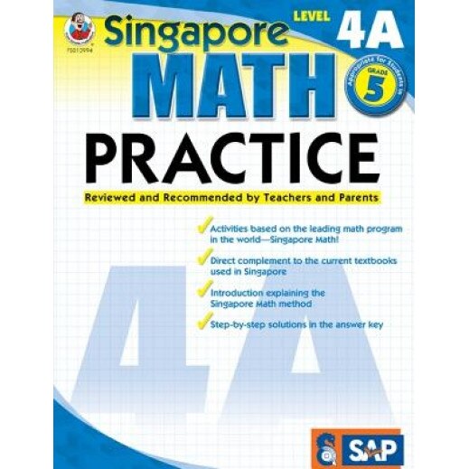 Singapore Math Practice, Level 4A Grade 5,