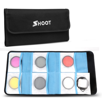 Set 6 in 1 filtre 58mm si inel adaptor obiectiv pentru GoPro Hero5, GoPro Hero 6 Set 6 in 1 filtre 58mm si inel adaptor obiectiv pentru GoPro Hero5, GoPro Hero 6