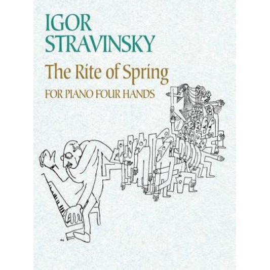 The Rite of Spring for Piano Four Hands, Igor Stravinsky (Author)