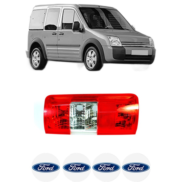 Lampa Stop Spate Dreapta FORD TOURNEO CONNECT din 2002-2013, Auto, DEPO, 4x Stickere auto cu FORD