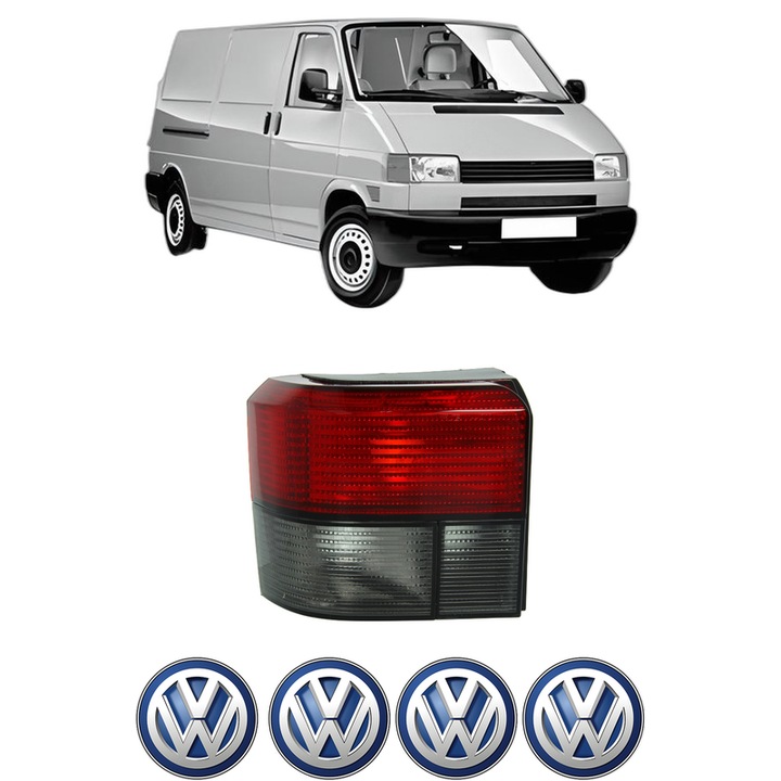 Lampa Stop Spate Stanga Volkswagen TRANSPORTER T4 Van (70A, 70H, 7DA, 7DH) din 1990-2003, Auto, TYC, 4x Stickere auto cu Volkswagen