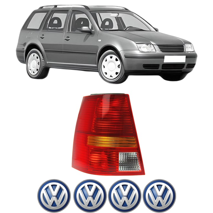 Lampa Stop Spate Stanga Volkswagen BORA Variant (1J6) din 1999-2005, Auto, TYC, 4x Stickere auto cu Volkswagen
