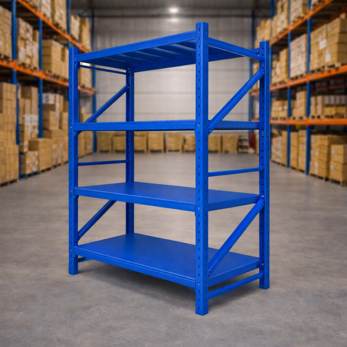 Produse Raft Raft profesional pentru depozitare ~ L1000xl600xH2000 -600KG - eMAG.ro