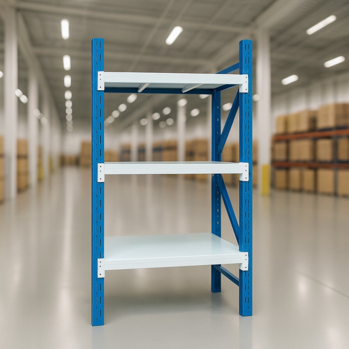Produse Raft Raft profesional pentru depozitare L1000xl600xH2000 600KG - eMAG.ro