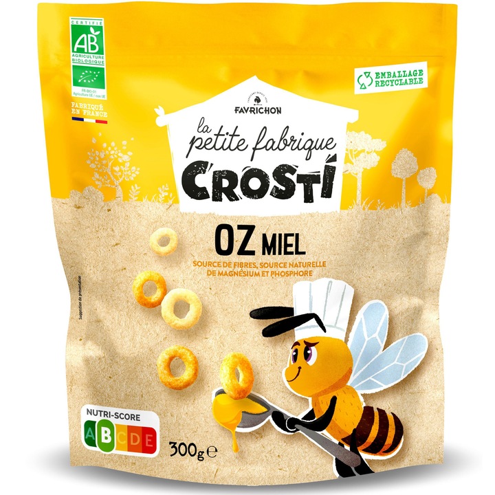 Разширени BIO пръстени за деца с мед Crosti, 300 гр