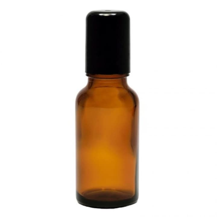 Sticla ambra cu roll-on, 30ml
