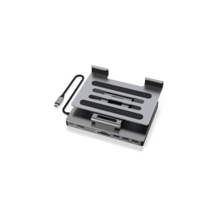 Docking station pentru iPad Pro, suport USB C, 4K, foldabil, 13x12x9x11 inch