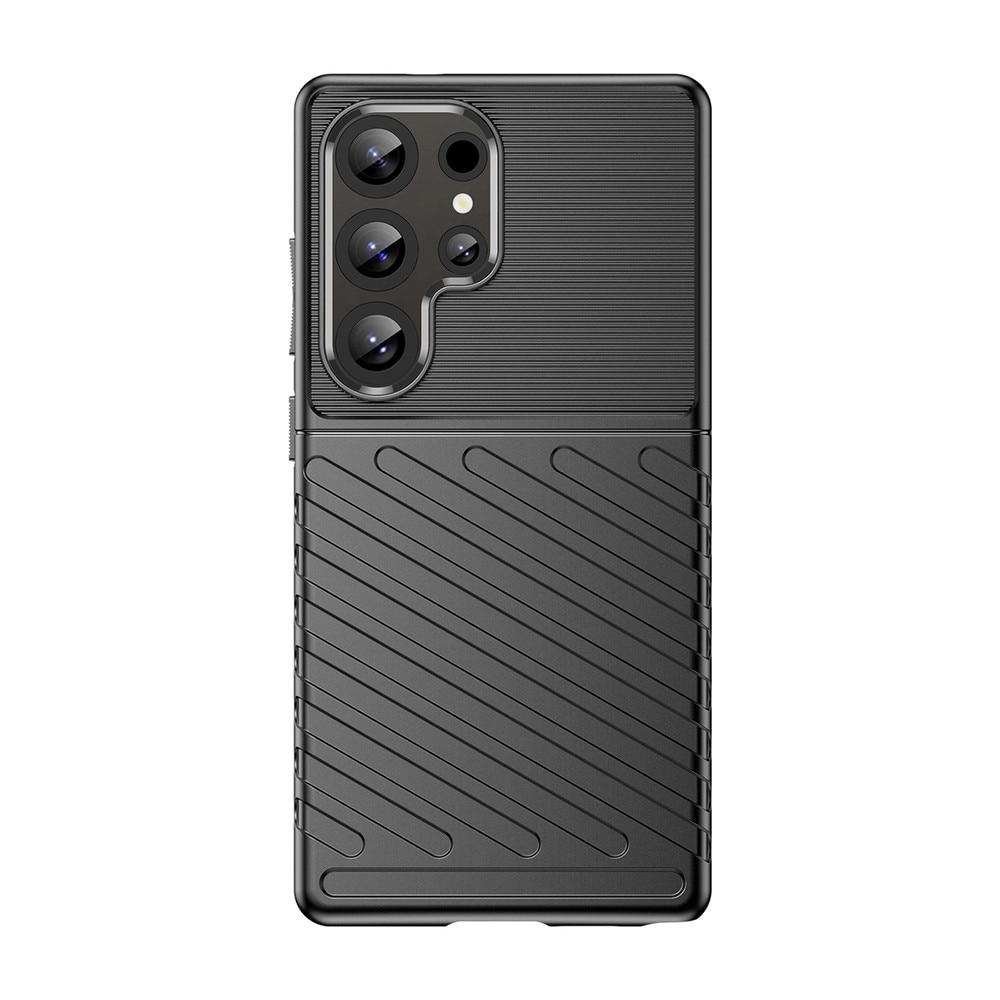 Husa pentru Samsung Galaxy S25 Ultra, Thunder Case, Antishock, Negru
