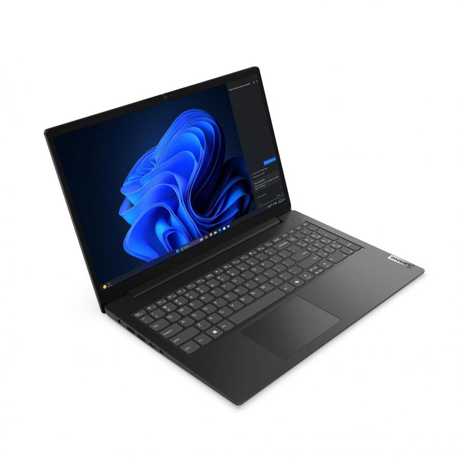 Laptop Lenovo V15 G5, Intel Core 3, 8GB RAM, SSD 256GB, Negru, 15.6 inch