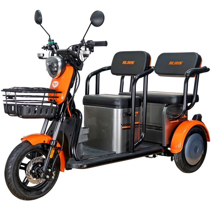 Triciclu electric RURIS Pilot 3020G, 2000W