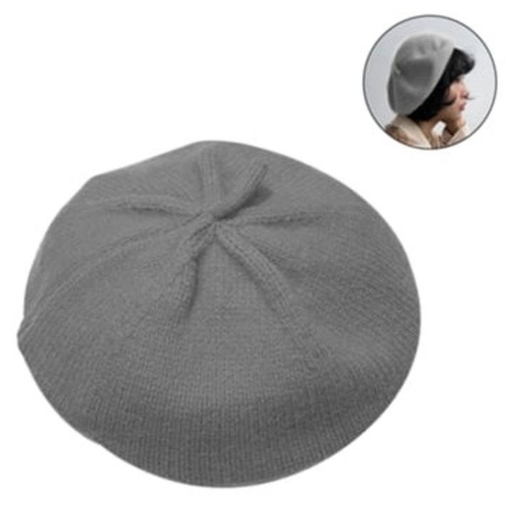 Caciula de iarna pentru femei, captusita cu lana, multicolor