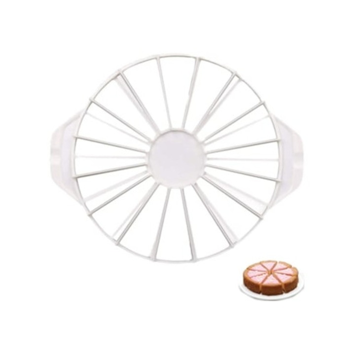 Feliator manual circular ajustabil pentru torturi cu 7 straturi