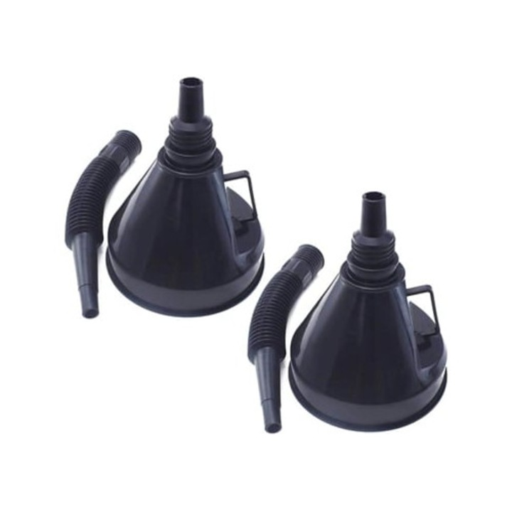 Tavi copt din otel carbon, set de 2, dimensiuni mici negru