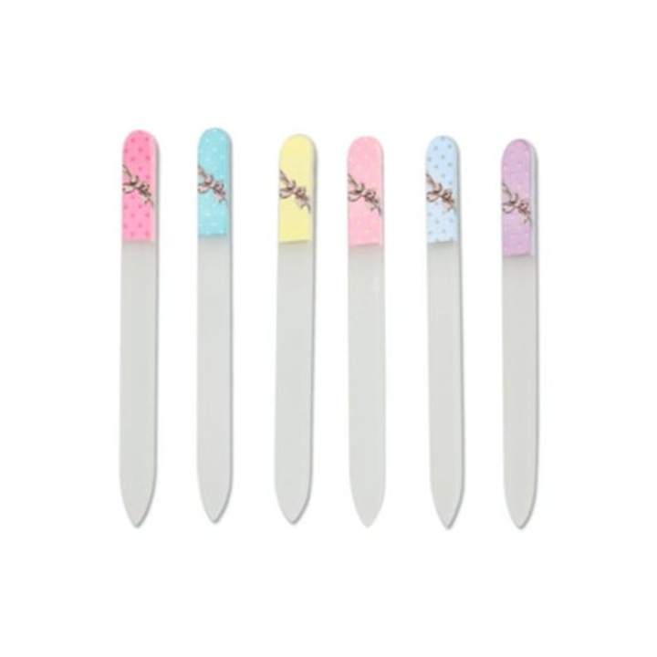 Pile cosmetice profesionale, dual grit, usor de curatat, set