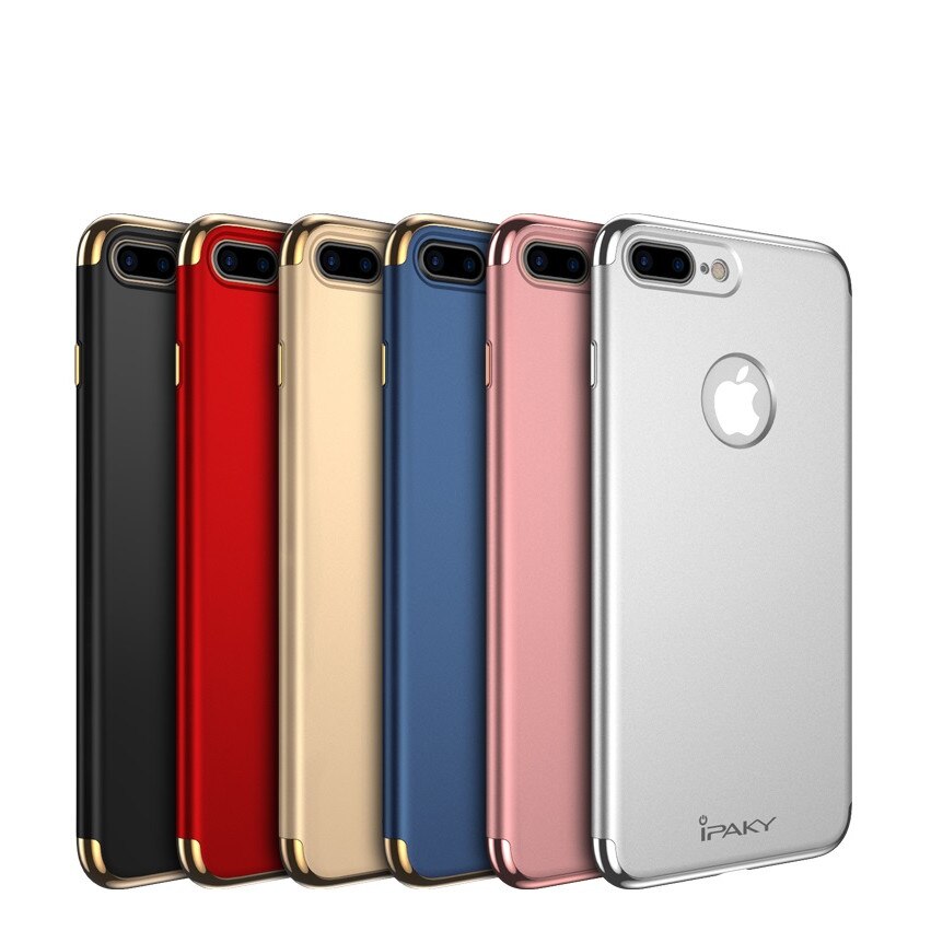 Husa IPAKY Full Protection - Luxury Thin - iPhone 7 Plus (Rose Gold)