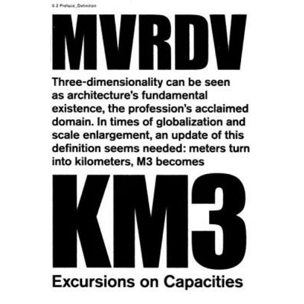 MVRDV: Km3: Excursions on Capacity, Mvrdv