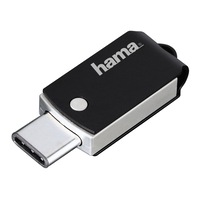 memorie usb hama c-turn 64 gb type-c usb 30  usb 30 100 mbs negru imagen 16_0_
0
