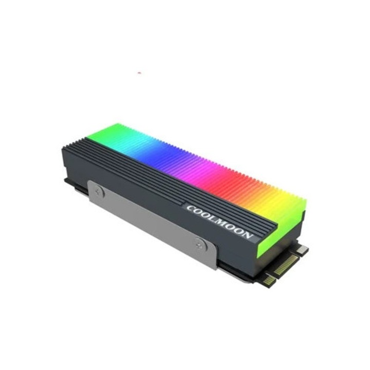 Radiator SSD WEIMAI, 5V, 3-Pini, NVME, 2280 ARGB