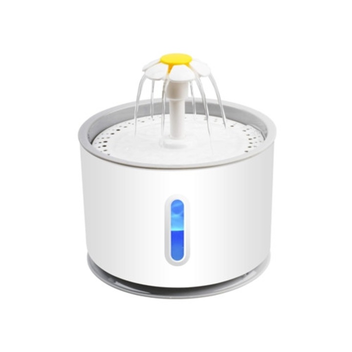 Fontana cu apa pentru animale de companie 2.4L, automat, set