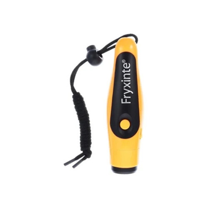 Fluier de antrenament, plastic, galben