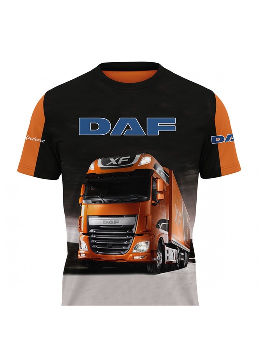 Férfi póló Daf 119.75, rövid ujjú, sokszínű