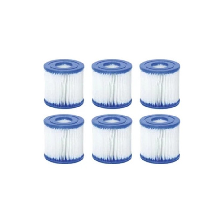 Filtru pentru piscina, tip D, reutilizabil, set accesorii