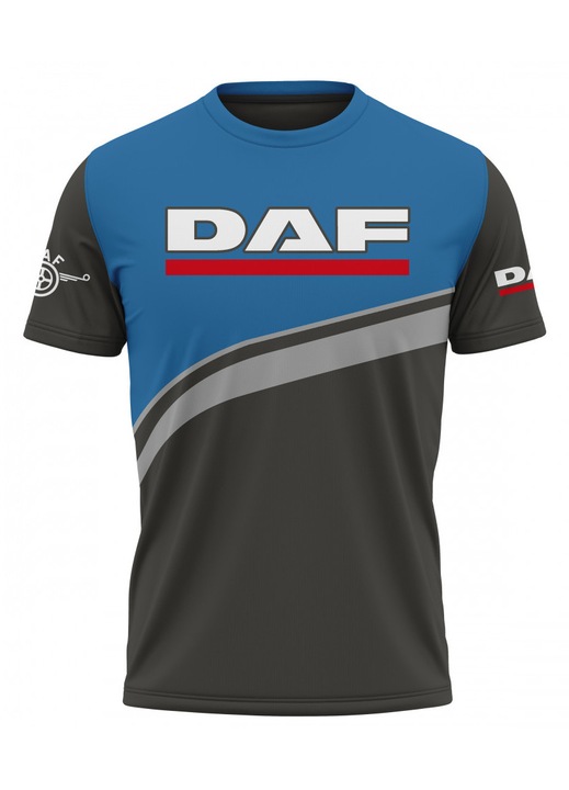 Férfi póló Daf 119.79, rövid ujjú, sokszínű