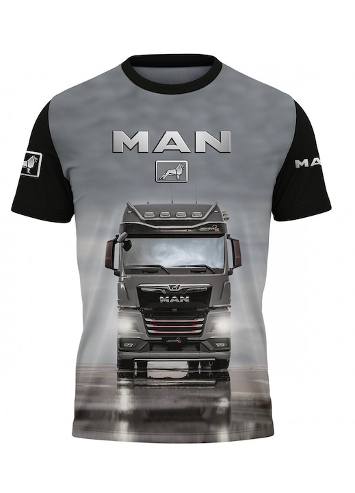 Férfi póló Man 119.80, rövid ujjú, sokszínű