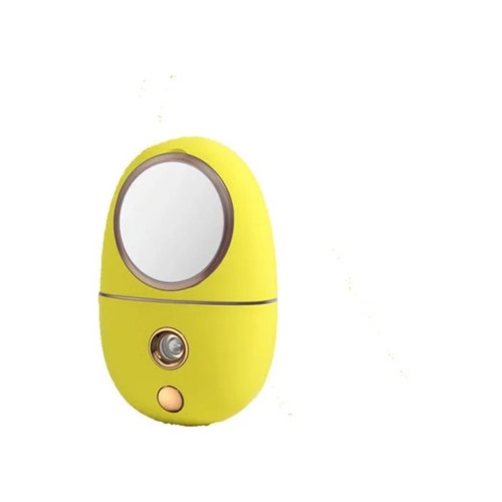 Umidificator mini GETEK Q801, 1 W, sárga