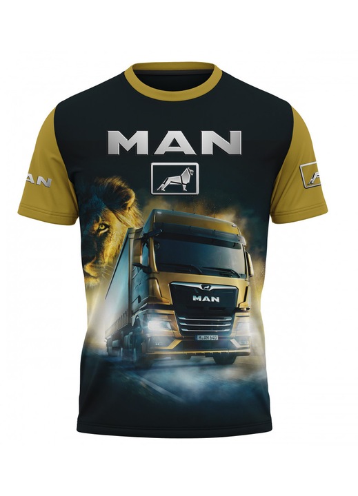 Férfi póló, férfi 119.82, rövid ujjú, többszínű