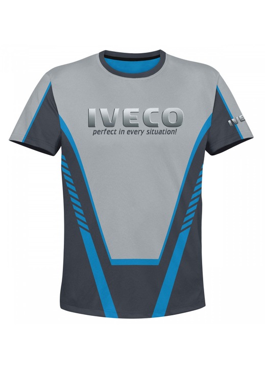 Férfi póló Iveco 119.83, rövid ujjú, többszínű