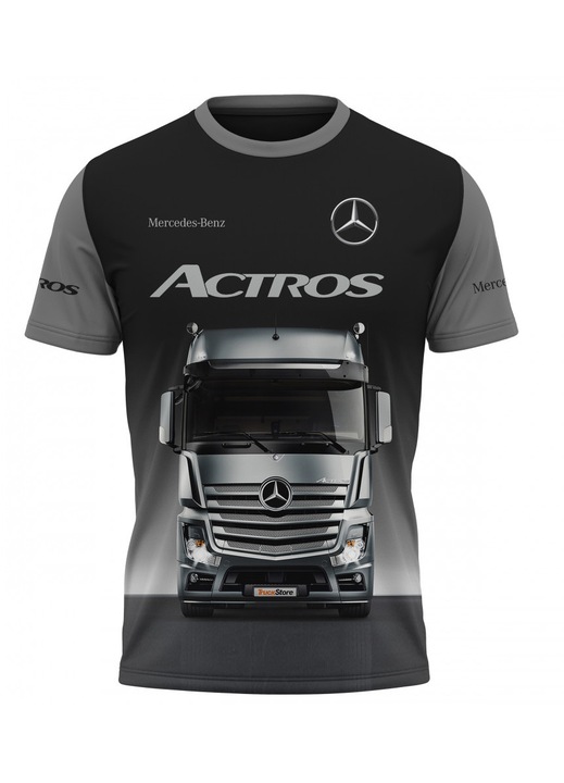 Férfi póló Mercedes 119.85, rövid ujjú, többszínű