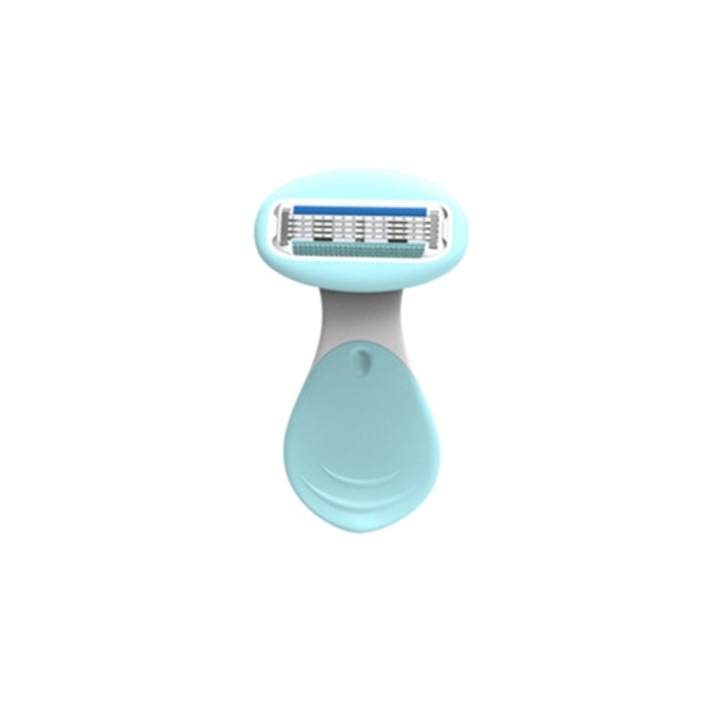 Aparat de ras electric portabil pentru corp, cu husa de calatorie, pentru femei