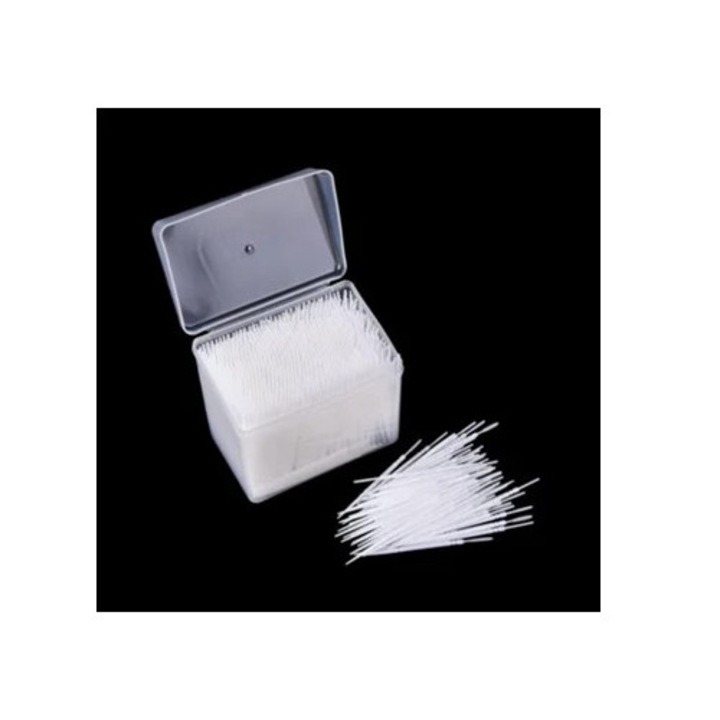 Set 1100 Scobitori din Plastic pentru Igiena Orala 2 Directii