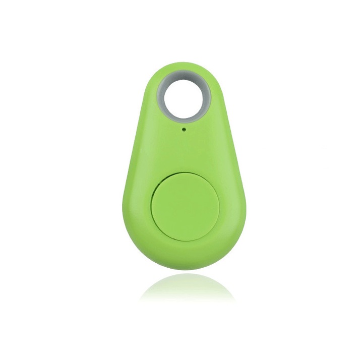 Dispozitiv spionaj Teardrop Mini GPS Bluetooth 5.0, verde