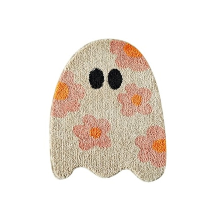 Halloween szőnyeg tökkel és szellemmel, csúszásgátló, szuper nedvszívó