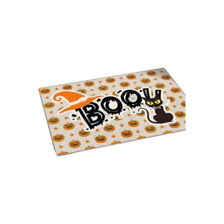 Halloween szőnyeg 45x70cm csúszásgátló bejárati szőnyeg, dekoratív szőnyeg konyhába és ajtóhoz