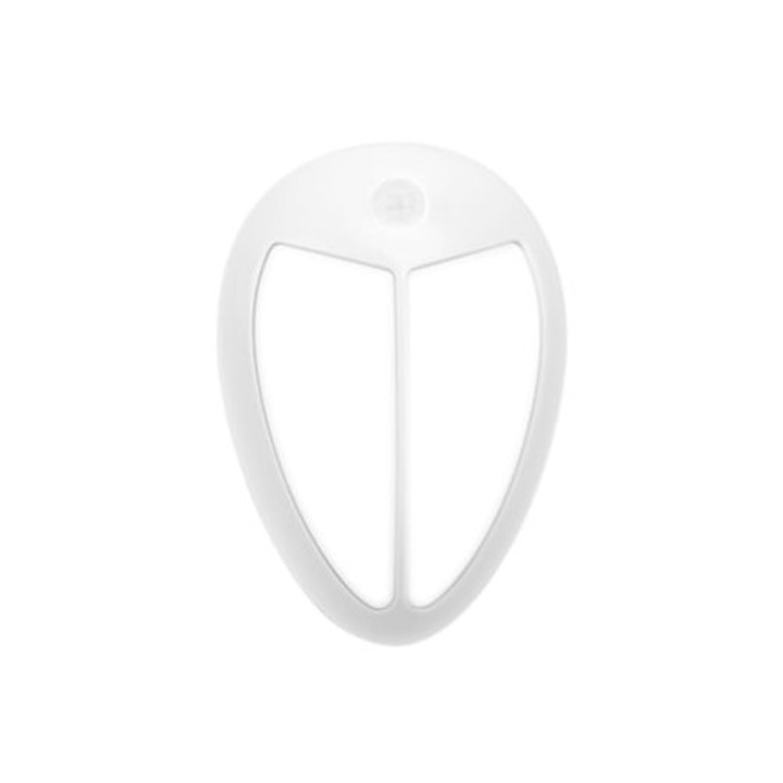 Veioza LED cu senzor de lumina infrarosu, alb